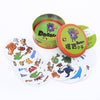 spot it and dobble card game table Board Game For Dobbles Kids Spot Cards It Go Camping Metal Tin Box SHALOM HALLOWEEN toys