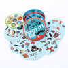 spot it and dobble card game table Board Game For Dobbles Kids Spot Cards It Go Camping Metal Tin Box SHALOM HALLOWEEN toys